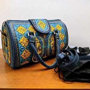 Boho Rerebe Nano Banda Bag in Tosca Bali